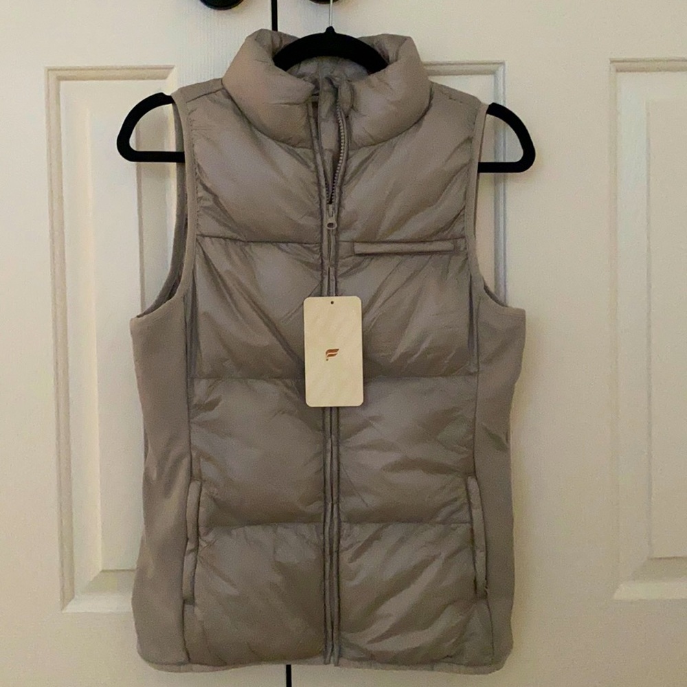BRAND NEW Gray Vest. NWT